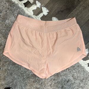 Reebok Light Coral Workout Shorts